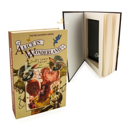 Книга сейф с ключами "Алиса в стране чудес"