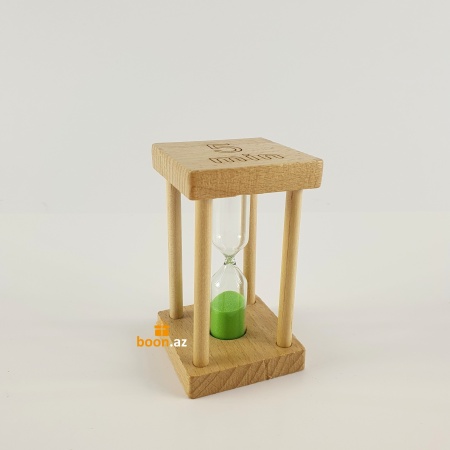 Песочные часы на 5 минут green