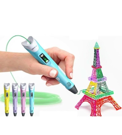 3D Ручка для рисования 3D pen (стержни в комплекте)
