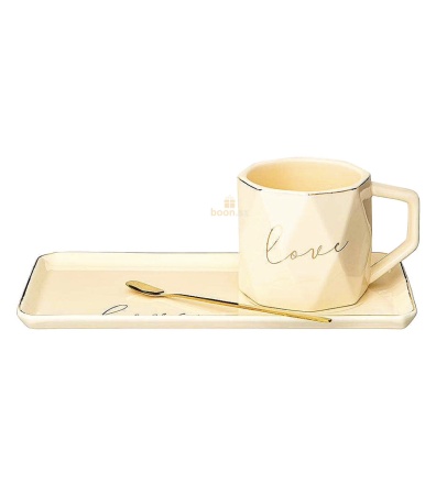 Кружка с подставкой "Love"