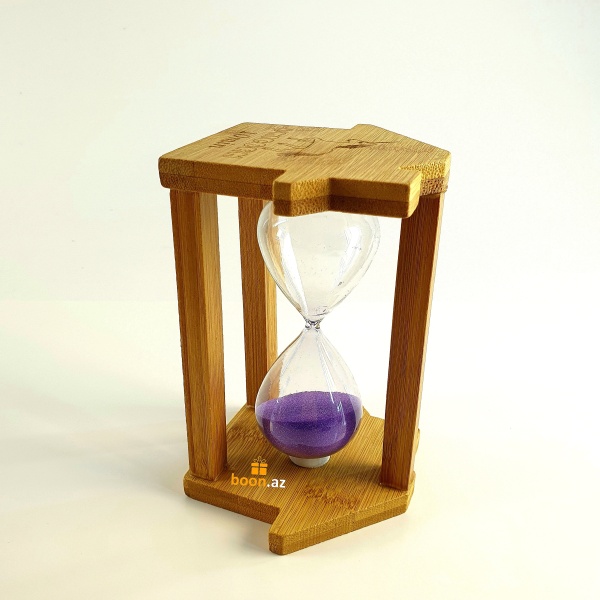 Песочные часы на 1 минуту fiolet