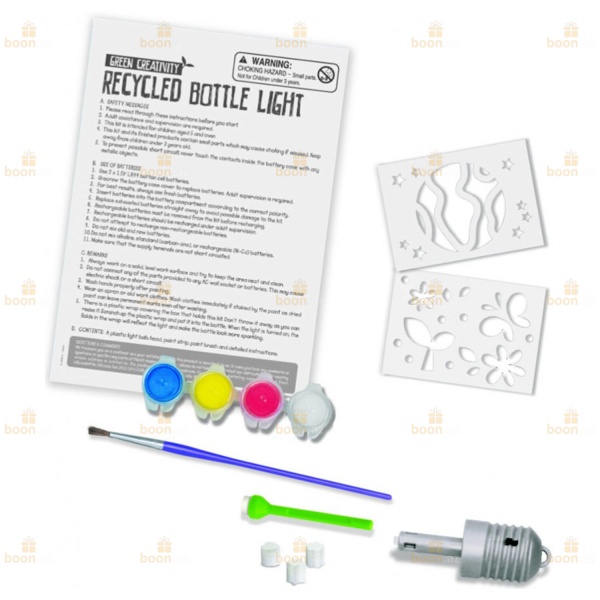 Набор для творчества  «Светильник из бутылки»  4M 