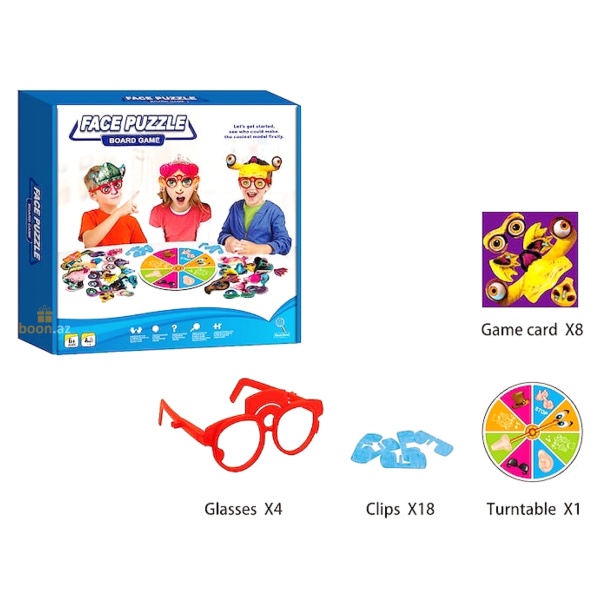 Настольная игра "Face puzzle"