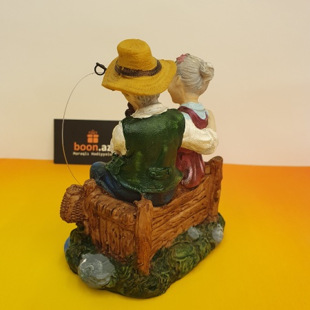 Статуэтка "На рыбалке"