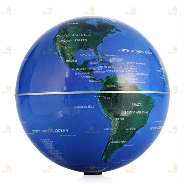 Самовращающийся глобус (на батарейках) , Self-rotating globe (battery powered)