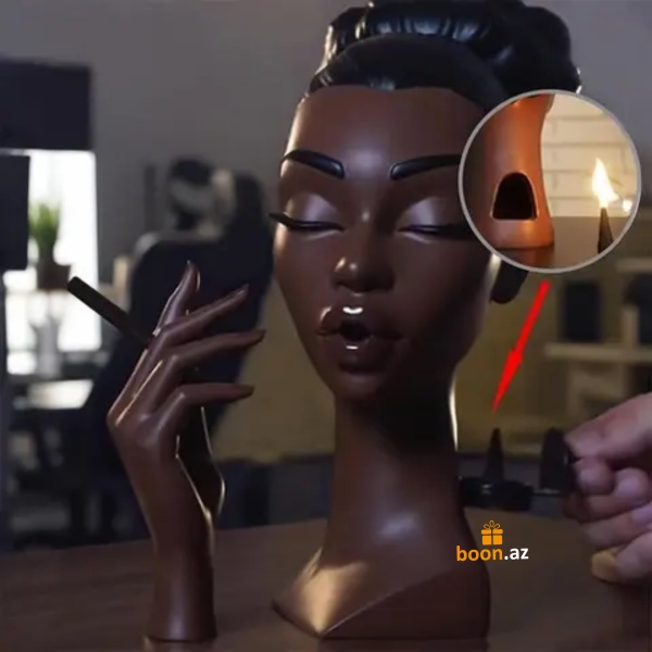 Аромастатуэтка Леди с сигаретой