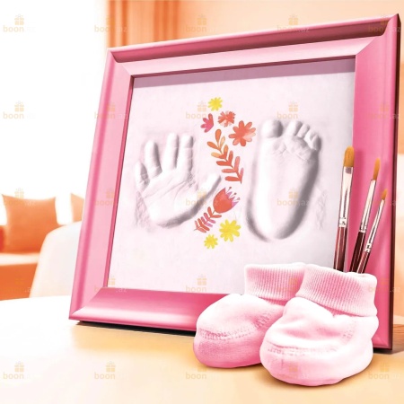 Набор для творчества «Цветы жизни» (слепок ручки, ножки малыша с росписью)