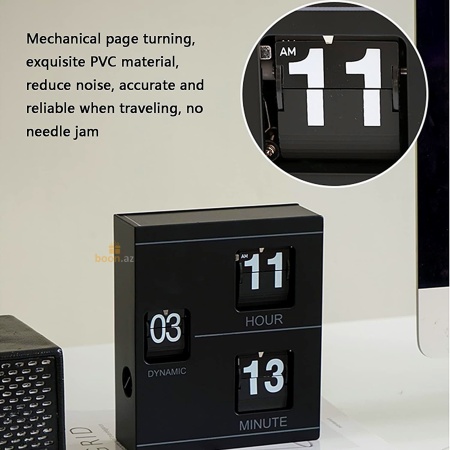 Перекидные часы в виде книги