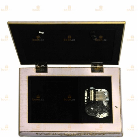 Музыкальная шкатулка с фоторамкой для украшений «Jewelry Box» (белая)