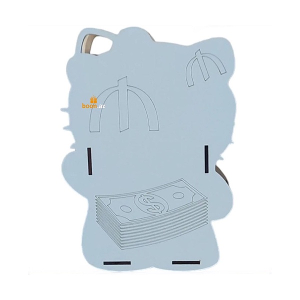 Копилка с цифрами "Hello Kitty"