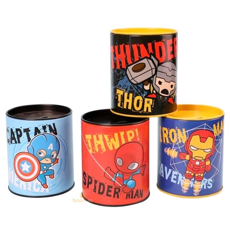 Металические копилки "Супергерои"