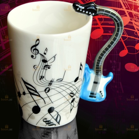 Кружка музыкальные инструменты «Гитара»