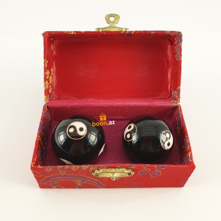 Шарики "Baoding" Инь Ян для снятия стресса 3 см