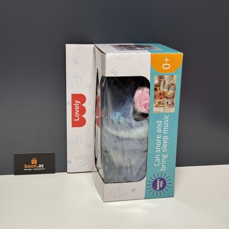 Мягкая плюшевая игрушка пушистик Стич "Лило и Стич" Stitch (голубой)