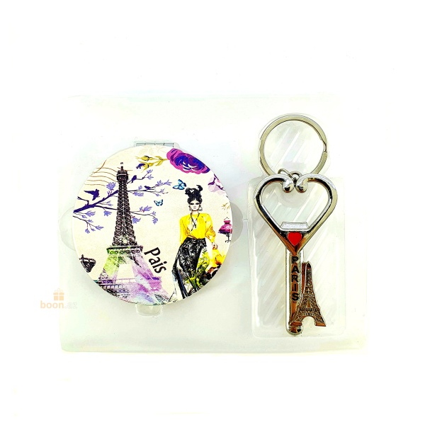 Набор "Зеркальце с брелком" fiolet