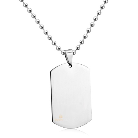 Подвестка "Именной жетон" silver