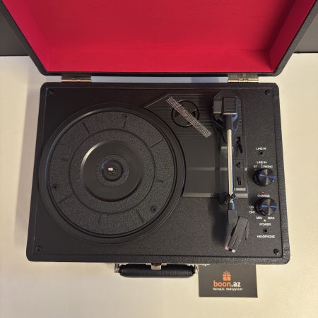 Виниловый проигрыватель с Bluetooth в чамодане