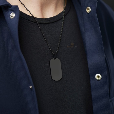 Подвестка "Именной жетон"black