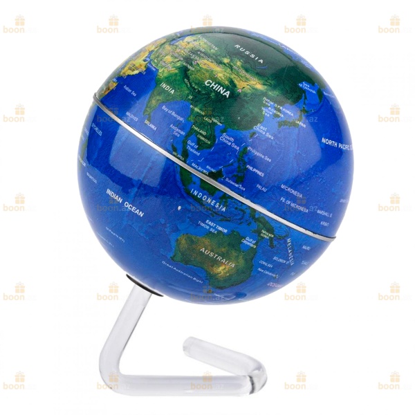 Самовращающийся глобус (на батарейках) , Self-rotating globe (battery powered)