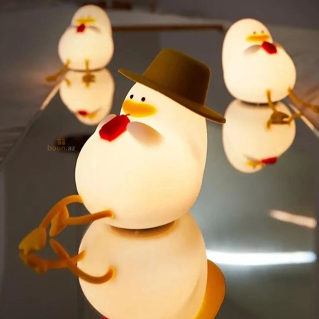 Силиконовый ночник "Утка на отдыхе"