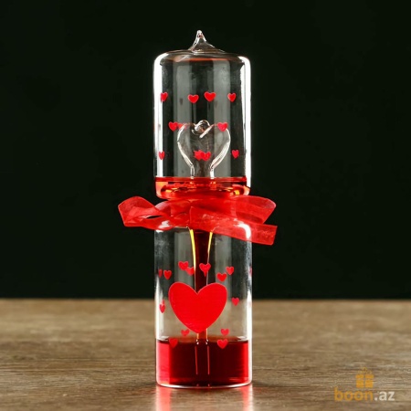 Тепловой фонтан "Измеритель любви" Я Люблю Тебя 