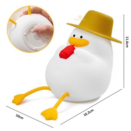 Силиконовый ночник "Утка на отдыхе"