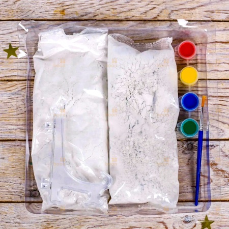 Набор для творчества «Цветы жизни» (слепок ручки, ножки малыша с росписью)