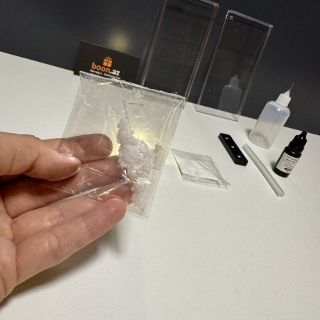 Ночник уличный фонарь в снежную ночь DİY сделай сам 