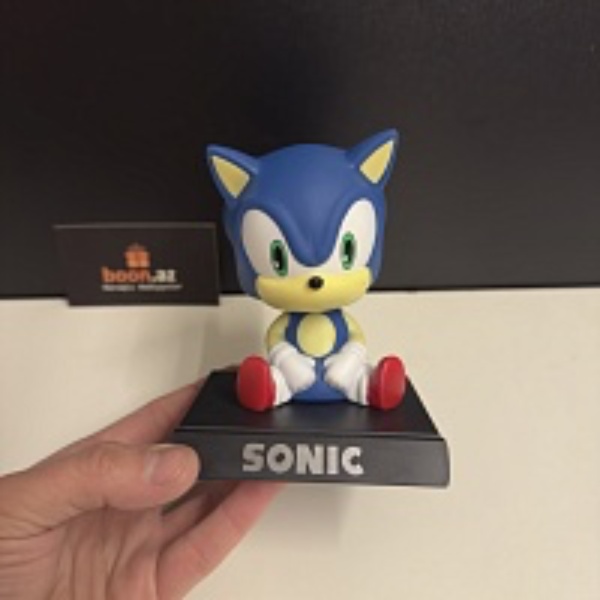 Авто фигурка Соник Sonic (качает головой)