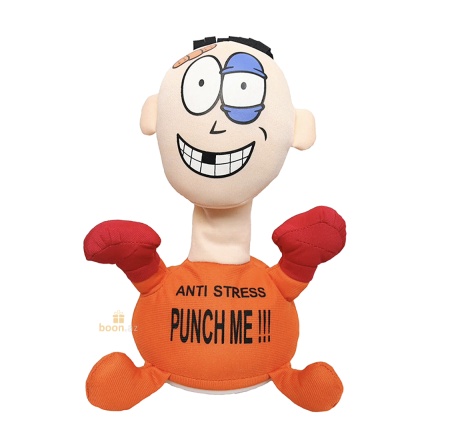 Антистресс игрушка "Ударь меня" orange