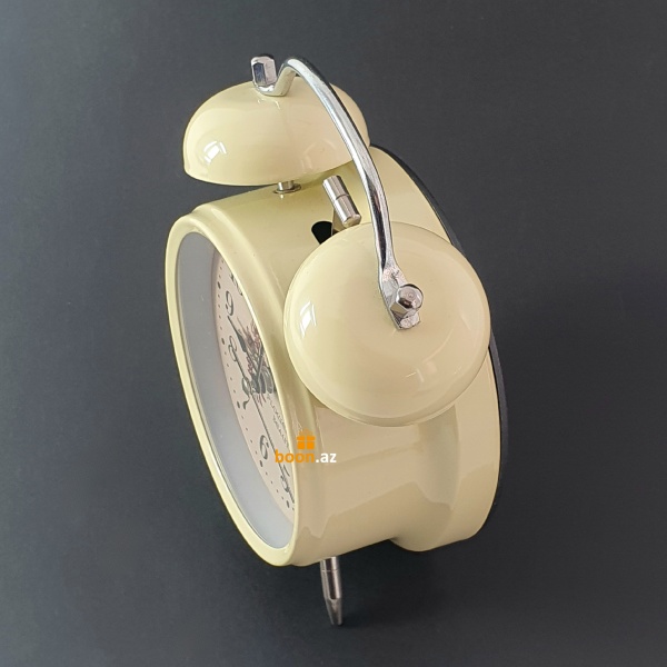 Звонкий будильник "Flowers"