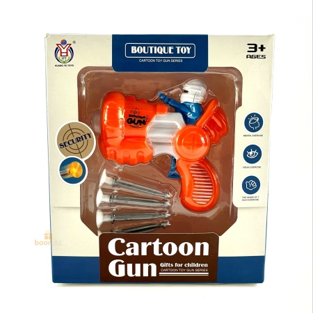 Пистолет "Cartoon Gun" (с присосками)