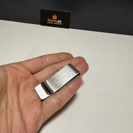 Зажим для денег (серебристый)