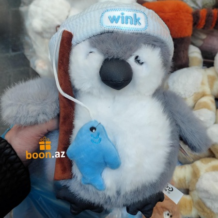 Плющевый пингвин рыбак