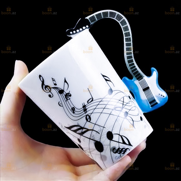 Кружка музыкальные инструменты «Гитара»