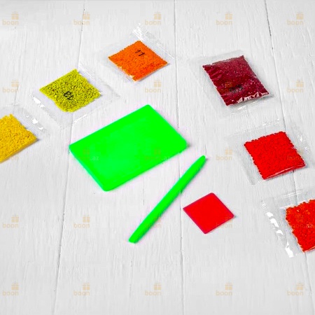 Алмазная вышивка с частичным заполнением «Маяк»  (30х40)