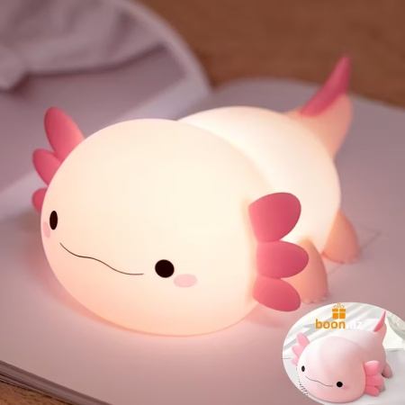 Силиконовый ночник Аксолотль Axolotl