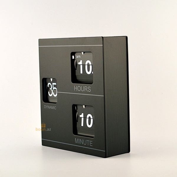 Перекидные часы в виде книги