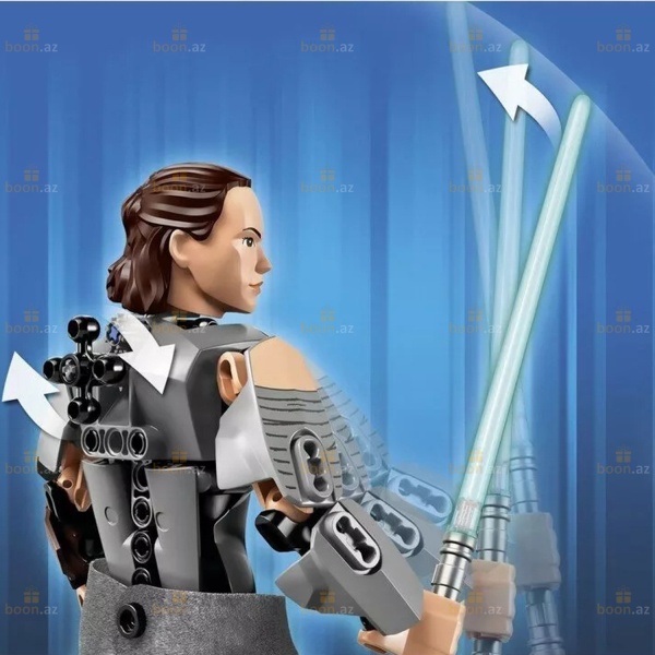 Сборная фигурка «Последний джедай Рей»  Space wars