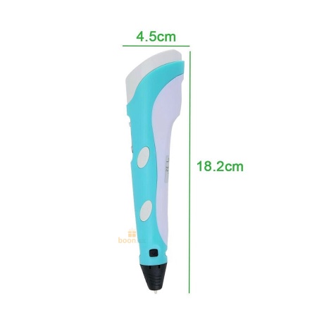 3D Ручка для рисования 3D pen (с трафаретами)