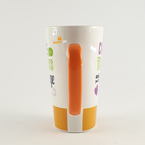 Позитивная кружка "Change thoughts and you'll change your world"