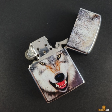 Зажигалка like a  Zippo  "Wolf"