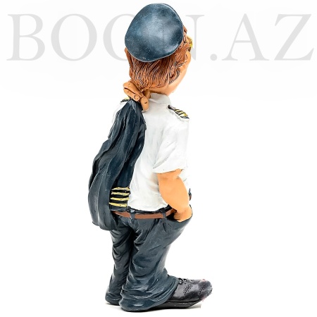 Фигурка - Забавная работа  «Пилот» . Figure Funny work «Pilot» .