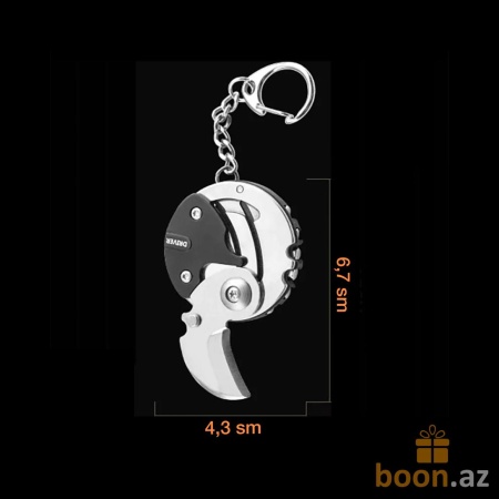 Брелок мультитул с ножом и отвертками