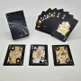 Игральные пластиковые черные карты , Playing plastic Black cards
