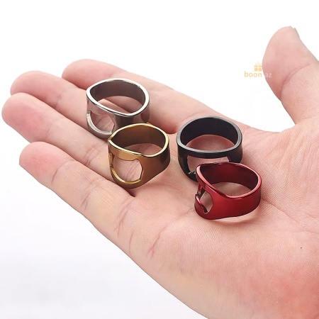 Открывалка для бутылок в форме кольца