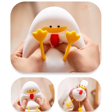 Силиконовый ночник "Утка на отдыхе"