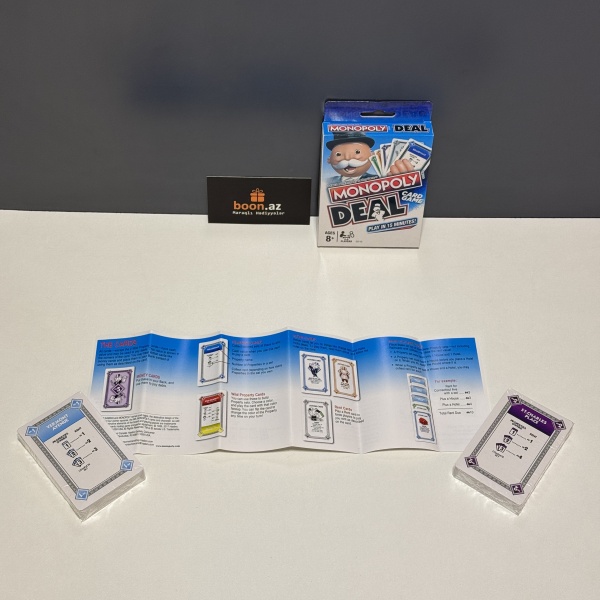 Монополия - настольная карточная игра / Monopoly Deal, версия на английском языке