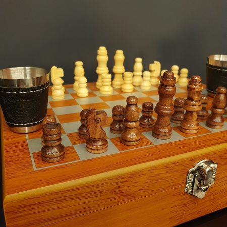  Набор Фляга с Шахматами "Jack Daniels" №2