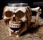 Кружка в готическом стиле "Скелет"